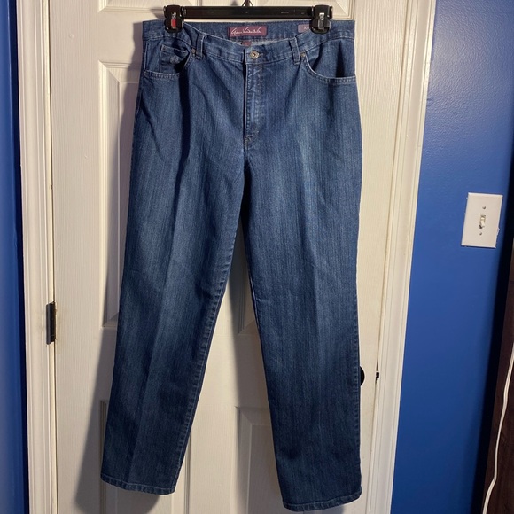 Gloria Vanderbilt Amanda Stretch Jean Size 16 - Picture 1 of 10